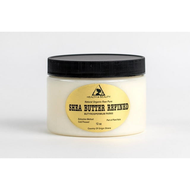 Beurre de Karité Raffiné Biologique Cru Pressé à Froid grade a du ghana 100 % Pur 24 oz
