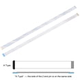 thumbnail image 3 of Unique Bargains FFC Cable 0.5mm Pitch 30 Pin 400mm Flat Ribbon Cable for LCD Screen A Type 2 Pack, 3 of 6