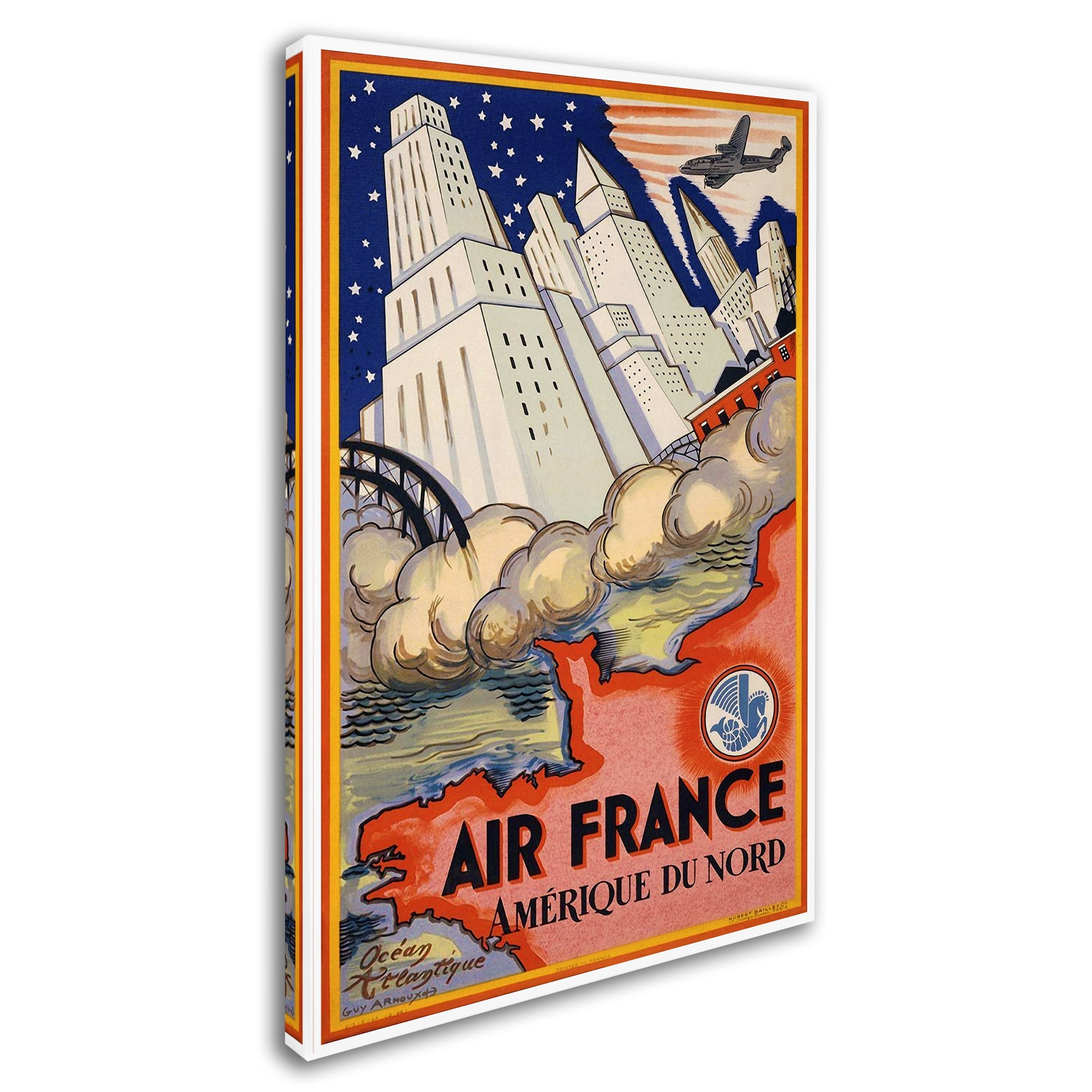 Trademark Fine Art 'Travel 285' Canvas Art by Vintage Lavoie