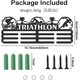 thumbnail image 2 of Exhibidor de medallas de triatlón, soporte para medallas deportivas, ganchos de hierro negro para pared, colgador de medallas, soporte para medallas de competición, exhibidor de pared para medallas, 2 of 6