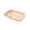 Beige-BG Home Decor, variant on JJV Plastic Meal Tray Left-Handed Heavyweight Lunch Tray with 2-Compartments, Durable Serving Plate for Cafeterias, and Dining Halls, 9.84 x 7.28 x 1.18 Inch