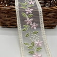 thumbnail image 4 of Lace Ribbon, Floral Pattern Soft Lace Ribbon Set  for Headband Making, 4 of 7
