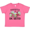 thumbnail image 3 of Inktastic Promoted to Big Sister with Flowers Girls Baby T-Shirt, 3 of 5