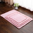 thumbnail image 4 of Luxtrada Pet Dog Self Cooling Mat Pad Ice Silk Mat Pet Cooling Non Sticking Blanket Keep Pets Summer Cool Comfort for Cats and Dogs Home (Pink,Size L), 4 of 8