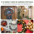 thumbnail image 2 of Natural Wreath 25/30cm Diameter Retro Christmas Rattan Wreath Rings Braided Wreath DIY Hand-Woven Grapevine Vines Wreaths Crafts, 2 of 7