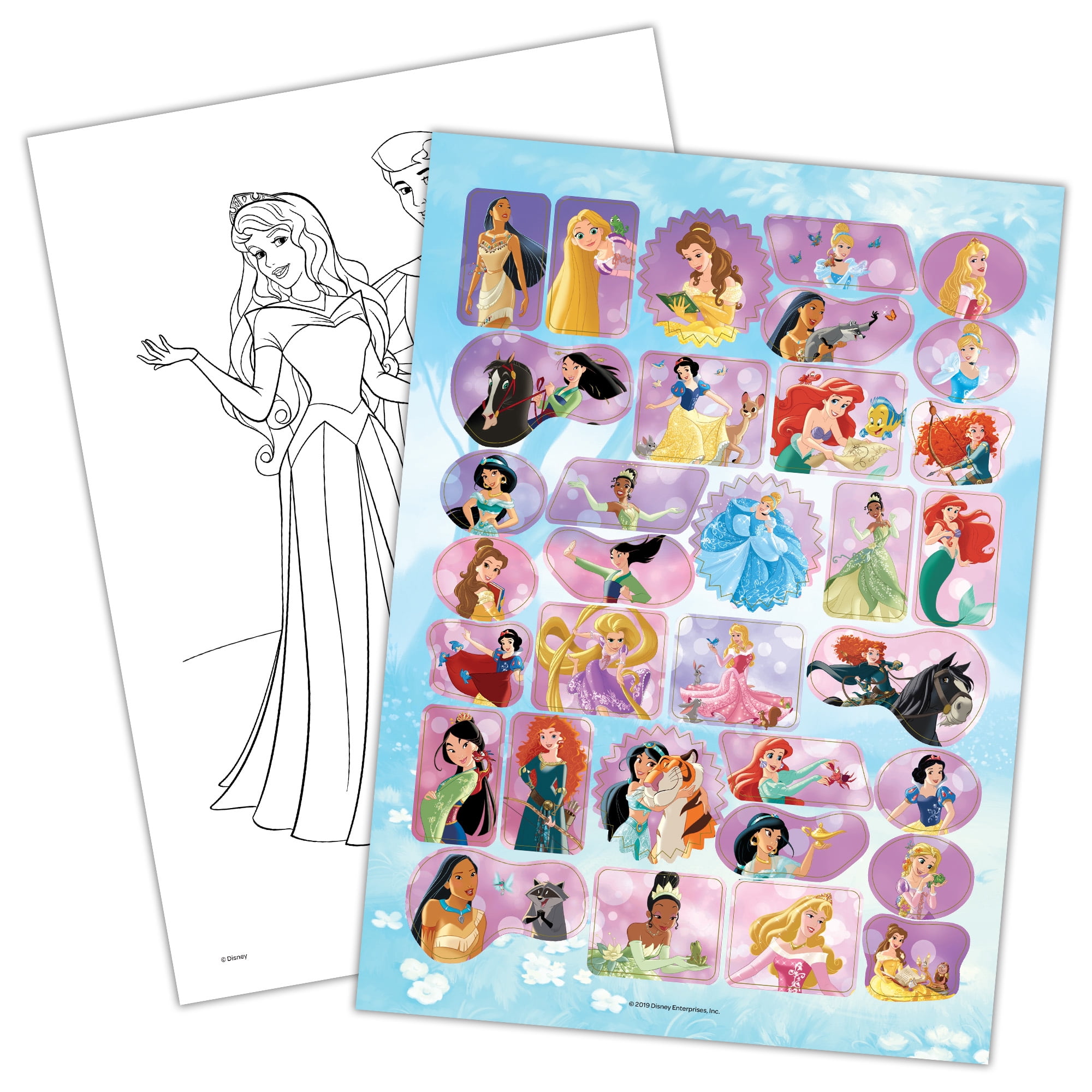 Disney Princess 192-Page Coloring and Activity Book, by Bendon