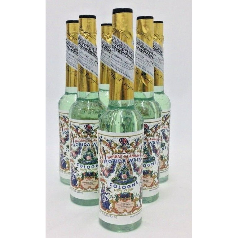 Murray & Lanman Florida Water (Agua Florida) Cologne 7.5 Oz pack of 6  bottles 
