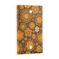 thumbnail image 2 of Yayeee Blank Wall Plate Cover 1-Gang 4.5"x2.7" Home Unused Decorative Outlet, Retro Orange Flowers, 2 of 7