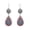 2, variant on 1 Pair Beads Multicolor Shiny Drop Earrings Bohemian Hollow Vintage Hook Earrings Party Jewelry Alloy Gold