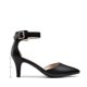 thumbnail image 2 of Zapatos de Tacón Bajo para Mujer DREAM PAIRS, Punta Fina, Color Negro, 2 of 7