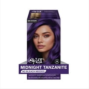 Splat Midnight Tanzanite Hair Dye Kit, Semi-Permanent Purple Hair Color for Brunettes