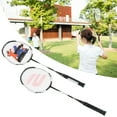 thumbnail image 3 of Nylon String Racket Racquet Fitness Ball Training Racquet Carbon Aluminum Alloy Racket Suitable For Adults, 3 of 8