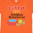 thumbnail image 4 of Inktastic Golden Retriever Loved by a Boys or Girls Toddler T-Shirt, 4 of 5
