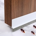 thumbnail image 4 of Boreal Craft Self Door Bottom Sealing Strip Household Door Seam Sound Insulation Strip Bathroom Strip Cockroach Sticker Door Insulation Strip 1 Meter Bar Locks for Doors Automatic Door Bottom 28 Door, 4 of 4