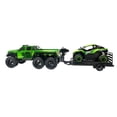 thumbnail image 4 of Ford Velociraptor Remote Control 1:10 Scale Toy Truck with Kawasaki KRX 1:18 Scale Combo, 2 Controllers Included, 4 of 7