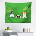 thumbnail image 1 of Beagle Tapestry, Focused Mind Resting Animal Dog Sketch Print on Plain Background, Fabric Wall Hanging Decor for Bedroom Living Room Dorm, 2 Sizes, Rosewood Caramel, by Ambesonne, 1 of 1