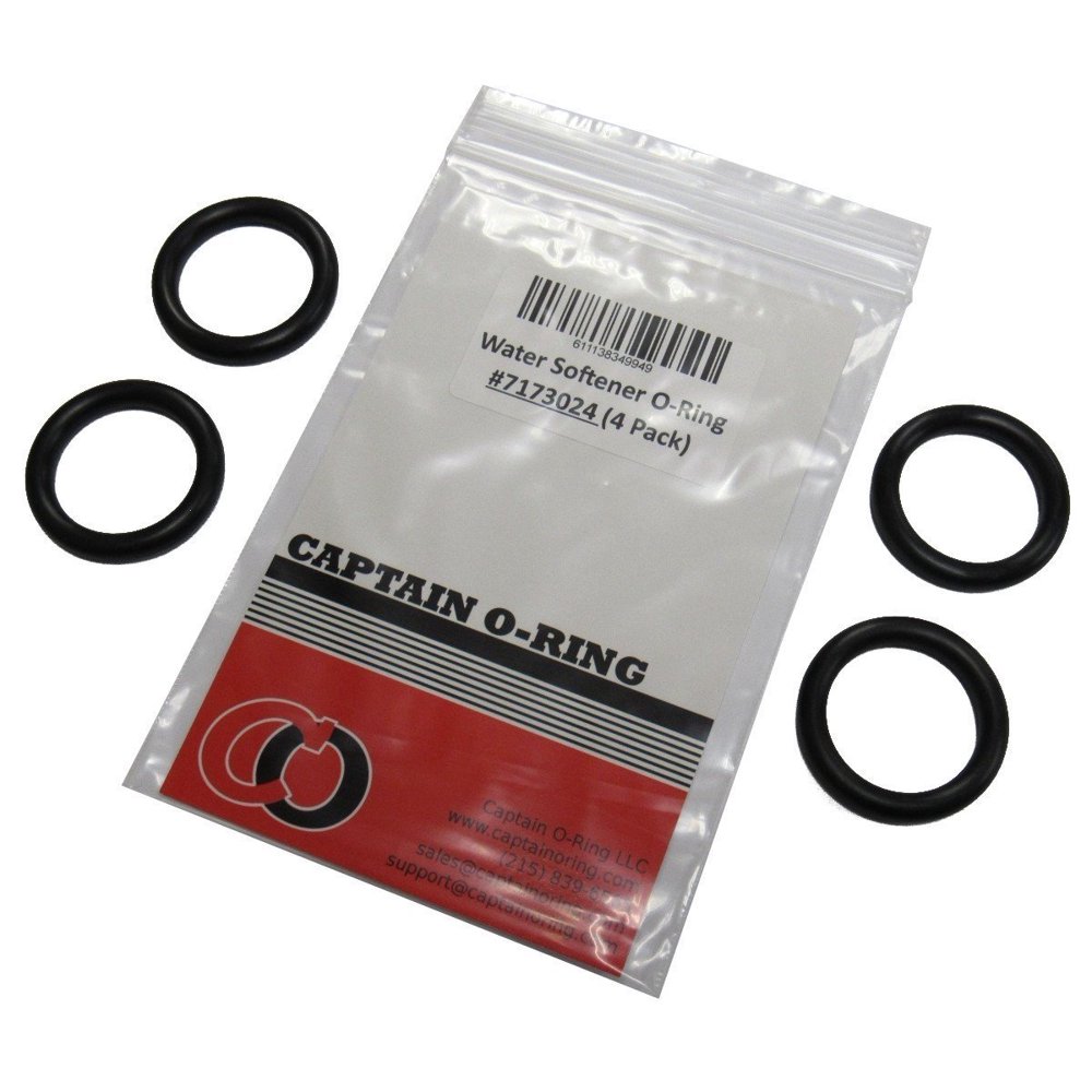 Water Softener 7173024 ORing Seal (4pack) for Whirlpool, Sears, GE, Northstar