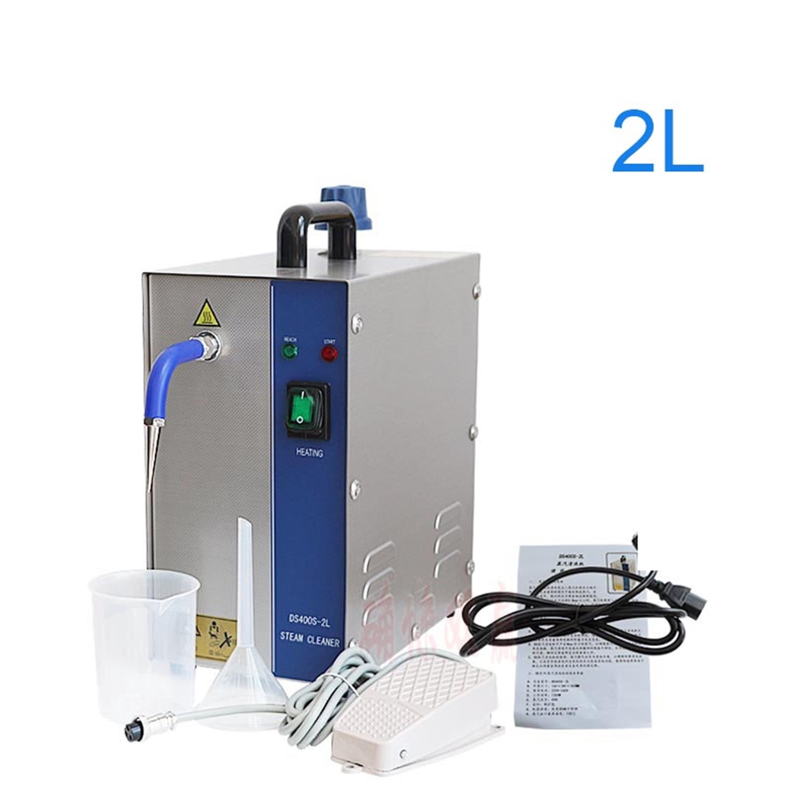 1.3KW Jewelry Cleaner Steam Cleaning Machine, Gold ,Silver ,Stainless Steel Goldsmith Equipment Steam Engine For Electroplating ,Heavy Duty Build
