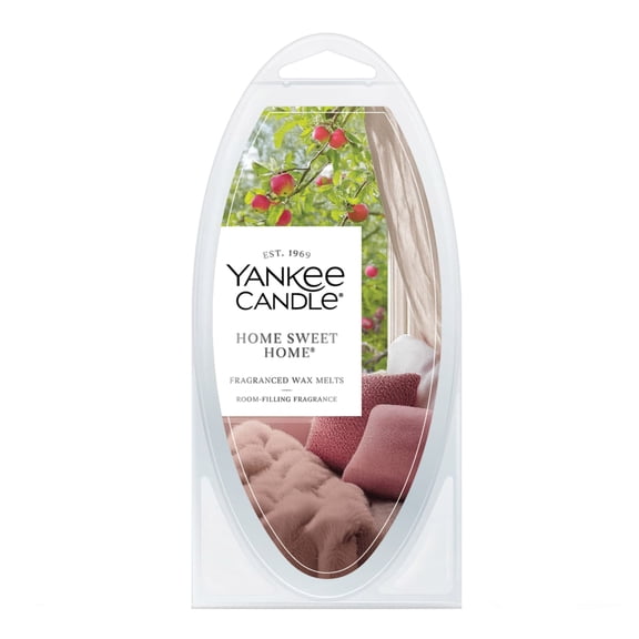 Yankee Candle Home Sweet Home Fragranced Wax Melts, 1 Pack of 6, 2.6 oz