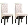 thumbnail image 4 of vidaXL 2/4/6x Dining Chairs Fabric Home Kitchen Dinner Seating Multi Colors, 4 of 140