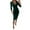 Green, variant on Sngxgn Women's Party Dress Bodycon Dresses Long Sleeve(,M)