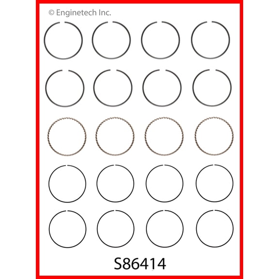 RINGS GM SATURN 2.2L DOHC