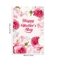 thumbnail image 2 of XIAOLE Spring Happy Mothers'Sday Garden Flags For Outside 12x18in Double Sided Welcome Mom Flower Vertical Garden Yard Flags Mother'S Day Home Garden Outdoor Decor Decorations, 2 of 6