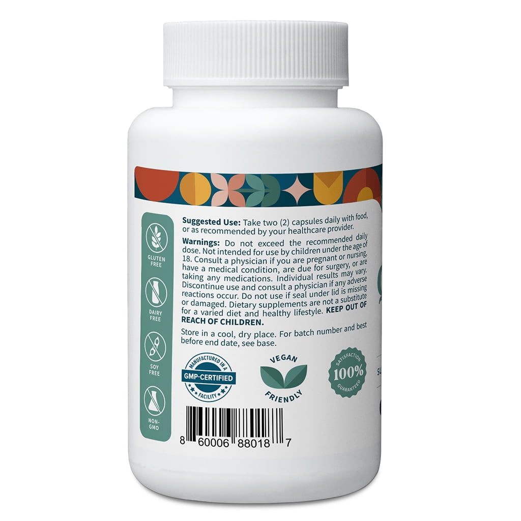 Pattern Wellness Quercetin with Bromelain, Immune & Cellular Support, 60 Count