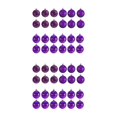 thumbnail image 1 of relayinert 24pcs/set Wide Application Wedding Party Home Decor Durable And Reliable purple 2Set, 1 of 6