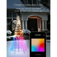 thumbnail image 2 of Twinkly Arbre Lumineux avec Mât Contrôlé par Application, Arbre de Noël 750 RGB+W 13,1 Pieds avec Mât, 2 of 12