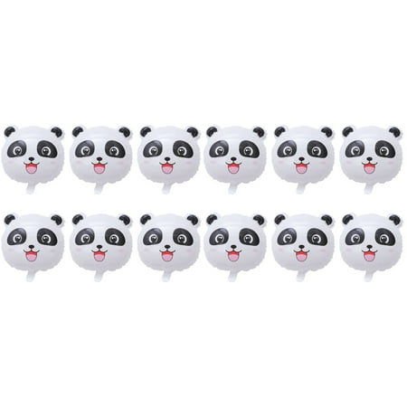 2 Count Number Balloon Weights Giant Panda Cute Design Foil Baby