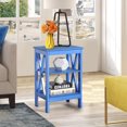 XDesign Night Stand Nightstands End Versatile Easy Assembly Pearl