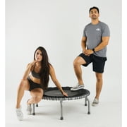 JumpSport 350 PRO Fitness Trampoline, Cardio Workout Equipment, 39 Inch, Graphite