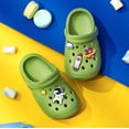 thumbnail image 5 of Kids Garden Clogs Boys Girls Cute Cartoon Astronaut Charms Clogs Toddler Slippers Beach Slip On Shoes Slides Sandals, 5 of 6