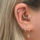 thumbnail image 4 of 1PC Pendientes De Piercing De Oreja Para Mujeres Circón Estrella Tragus Hélice Accesorios Para El Cuerpo Joyería CC00, 4 of 4