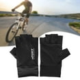 thumbnail image 2 of Guantes protectores de verano usables, guantes de medio dedo, guantes antideslizantes de medio dedo toda la mitad de negro, 2 of 8