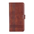 thumbnail image 1 of Funda con tapa, funda protectora de cuero PU, fundas tipo billetera para .2 piezas marrón, 1 of 5