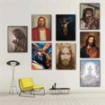 thumbnail image 2 of Vintage Cristo Creencia Religiosa Serie Jesús Lienzo Pintura Póster Impresión Arte De La Pared Cuadros Para La Habitación Iglesia Decoración Del Hogar, 2 of 4