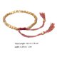 thumbnail image 3 of 1pc Borla Pulsera Pulsera Unisex Pulsera Tejido Vintage Pulsera de aleación de cobre, 3 of 8