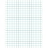3-Hole Punched Graph Paper With Chipboard Back, White