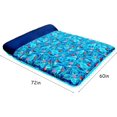 thumbnail image 6 of Oversized Pool Floats Raft, 1-2 Person, 72'' X 60'' Giant Fabric-Covered Pool Floats Adult Size, Inflatable Floating Mat with Headrest Ultra-Comfort Summer Pool Lounger Floatie, 6 of 7