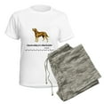thumbnail image 5 of CafePress - Chesapeake Bay Retriever Quote Pajamas - Women's Short Sleeve Print T-Shirt and Pants Light Cotton Pajama Set, 5 of 7