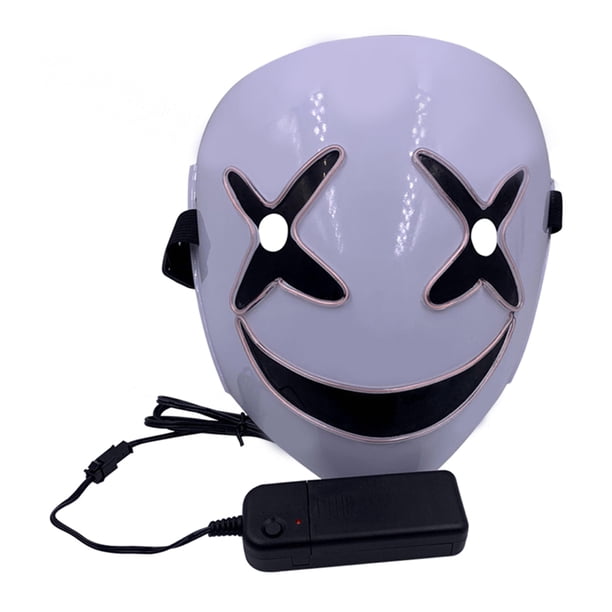 Face Cover Anime Glowing Headgear Party Cosplay Props Para Mujeres Hombres Advancent HA044584-03