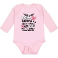 thumbnail image 3 of Inktastic Hunting Season Bows Racks & Deer Tracks Girls Long Sleeve Baby Bodysuit, 3 of 5