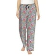 thumbnail image 1 of Balery Watercolor Butterflies Pantalones de pijama para mujer, pijamas ultraligeros, pantalones de estar por casa-3X-Large, 1 of 6