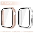thumbnail image 2 of Funda rígida impermeable con cristal templado para Apple Watch 10 de 42 mm, 2 of 7
