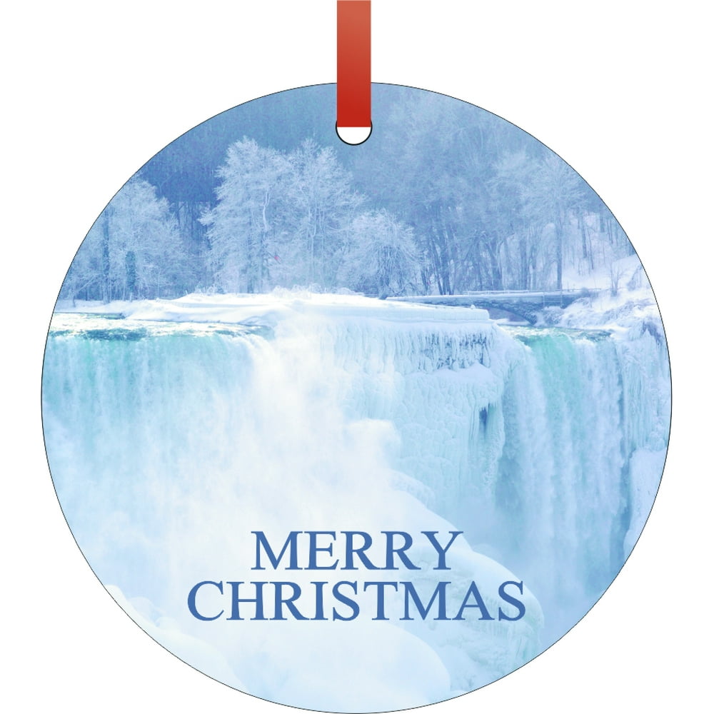 Niagara Falls Christmas Ornament 