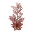 thumbnail image 1 of Brillo de Navidad artificial Poinsettia Flor Ramas de pino Hojas Selecciones Adornos para coronas de árboles de Navidad, 1 of 4
