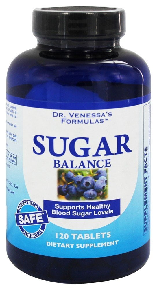 Dr. Venessa's Formulas Sugar Balance with Banaba Leaf 120 Tablets