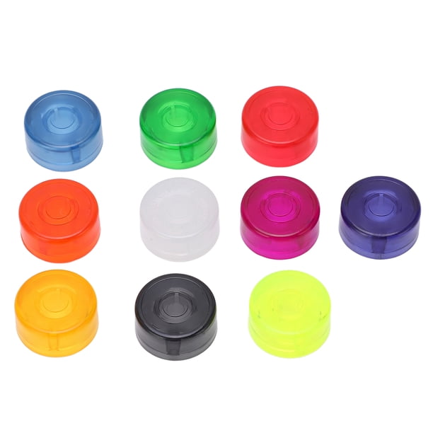 Tapas protectoras para pedales de efectos, 10 piezas, tapas protectoras para pedales de efectos de guitarra, tapas protectoras para pies de guitarra, rendimiento de primera categoría